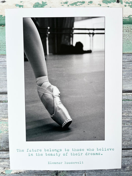 The Beauty of Dreams: Ballet Print