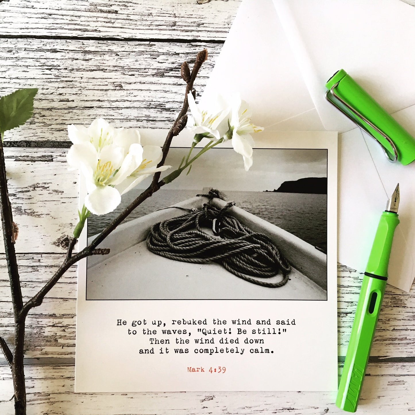 Be Still. Mind & Soul Greeting Card