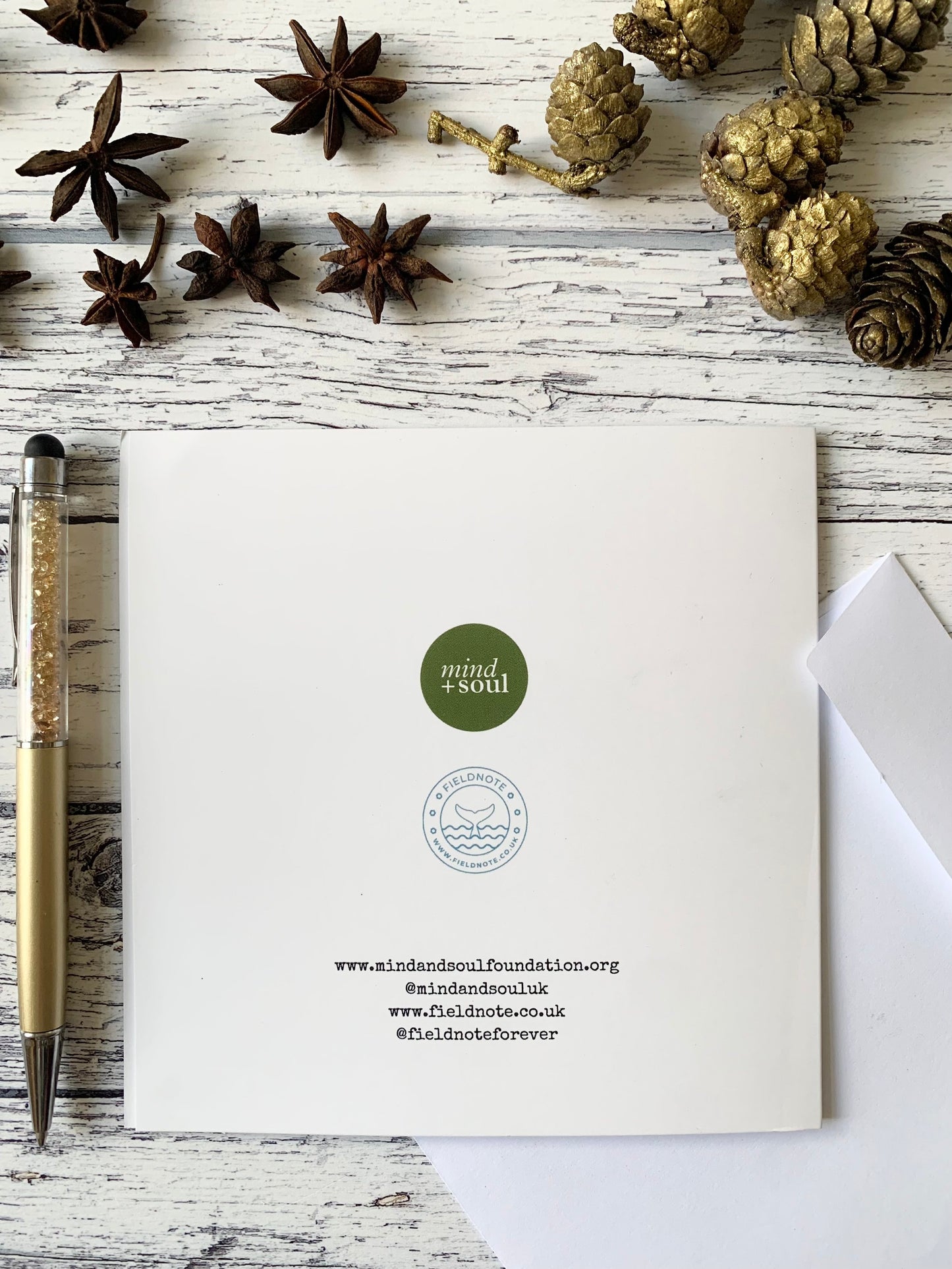 Life and Light Christmas Card supporting Mind & Soul Foundation. Pack of 5 (Copy)