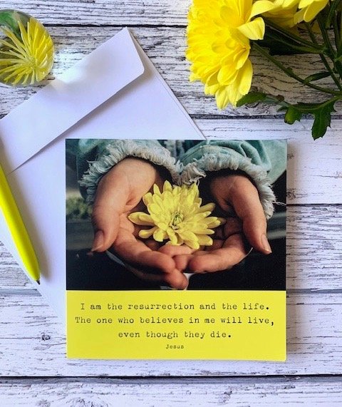 Resurrection and Life Card