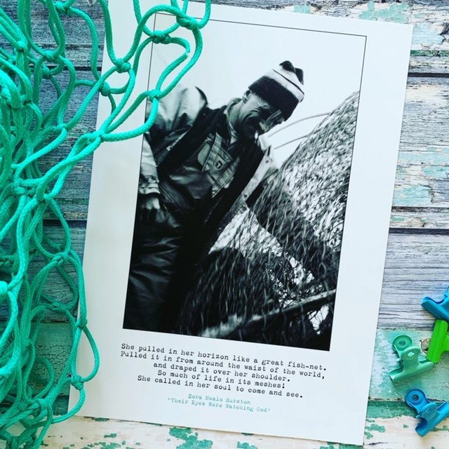 Zora Neale Hurston A4 Print
