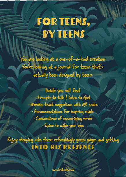 Into His Presence Prayer Journal for Teens