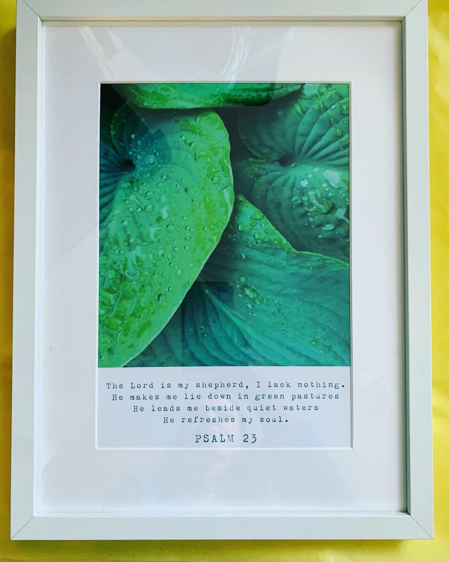 Psalm 23 A4 Print