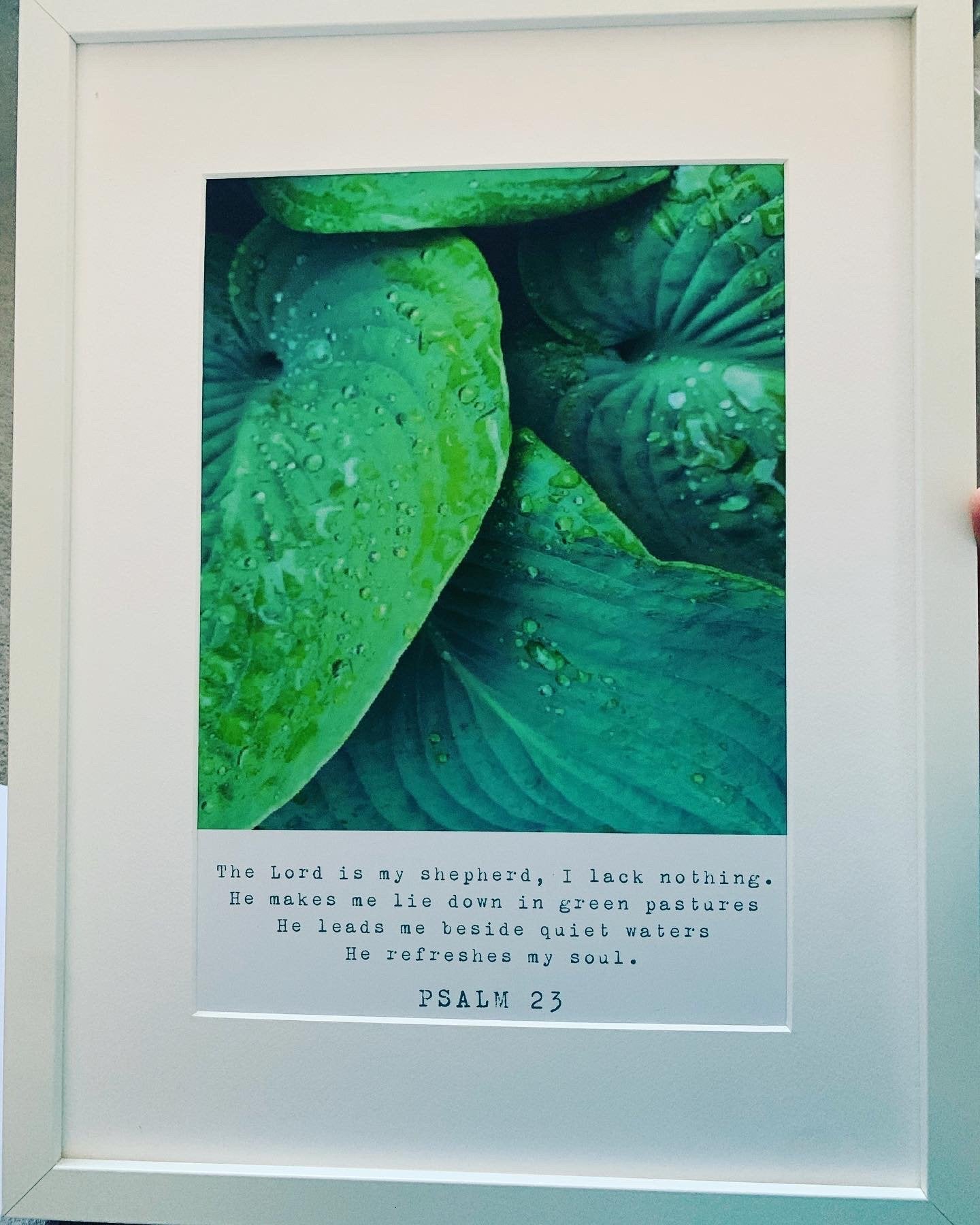 Psalm 23 A4 Print