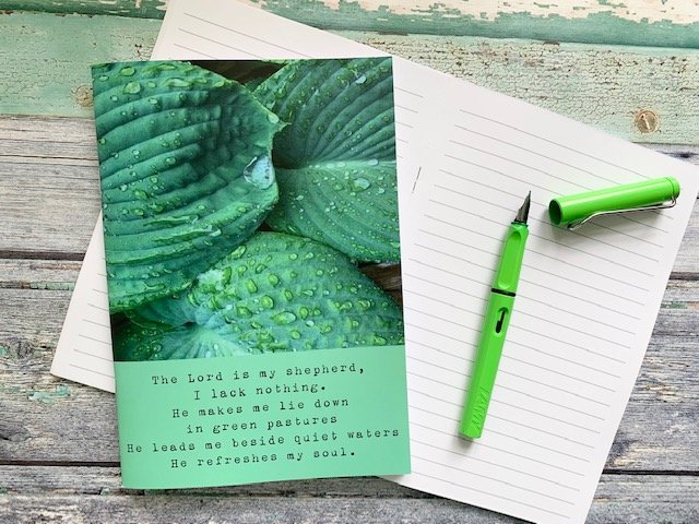 Psalm 23 Notebook