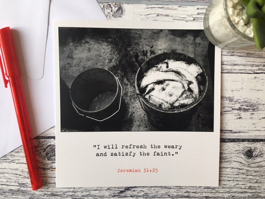 Mind and Soul. Refresh the weary