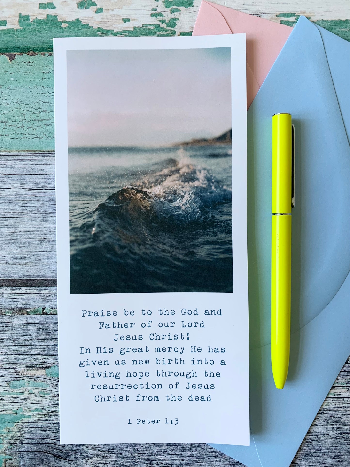 Living Hope Card Water
