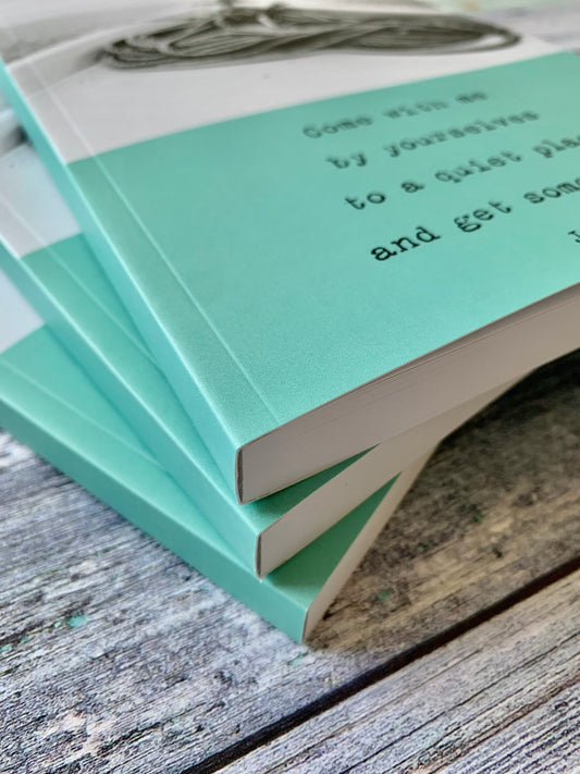 Quiet Place A5 lined Notebook