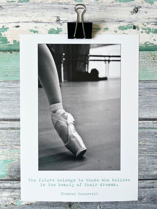 The Beauty of Dreams: Ballet Print