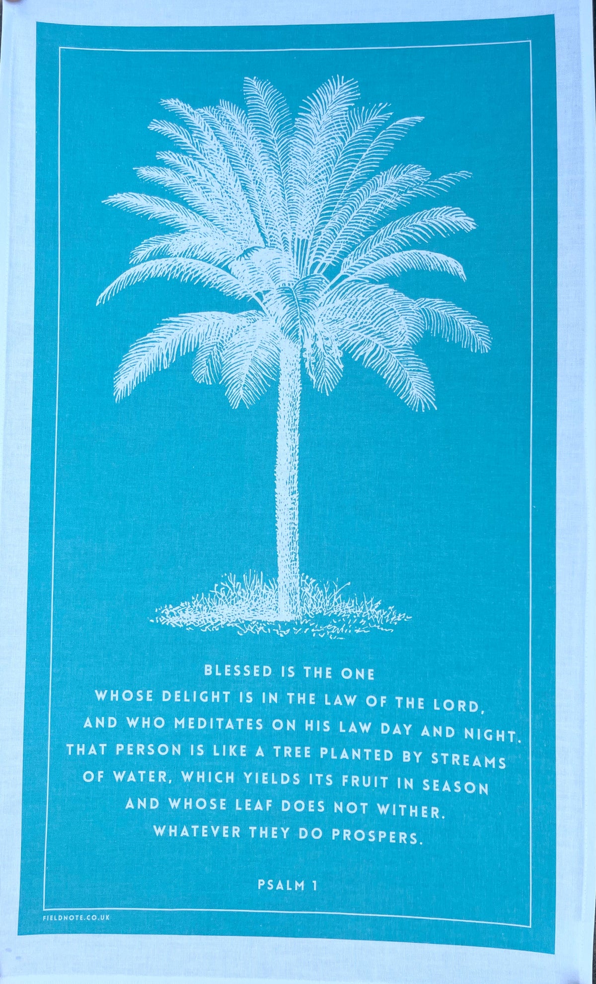 Psalm 1 Prosper Tea Towel