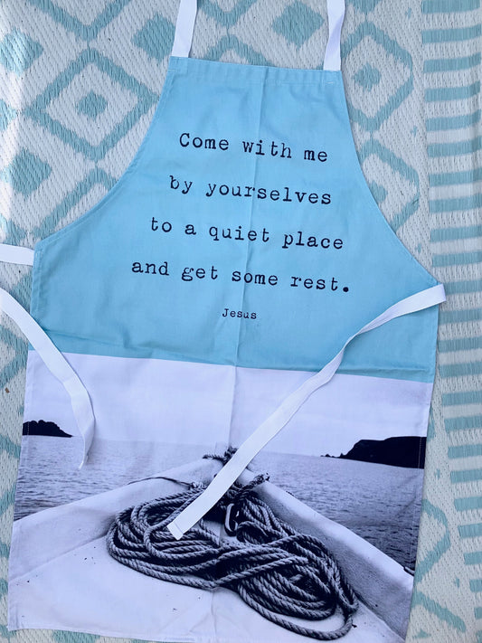 Quiet Place Apron