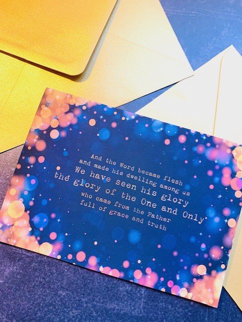 Pack of 5 gold foiled Christmas Cards supporting the Mind & Soul Foundation (Copy)